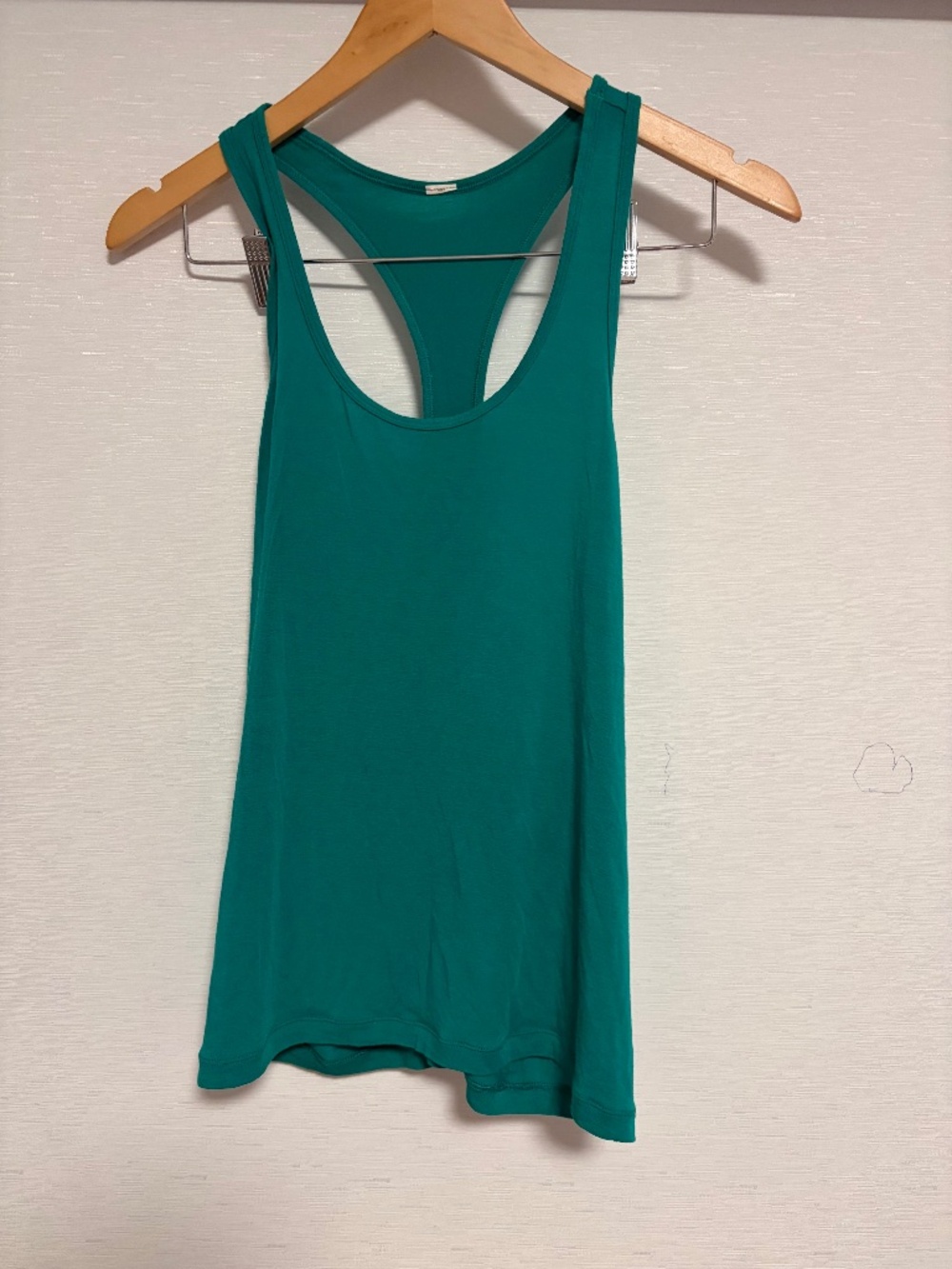 Alo Yoga Green Racerback Tank Top